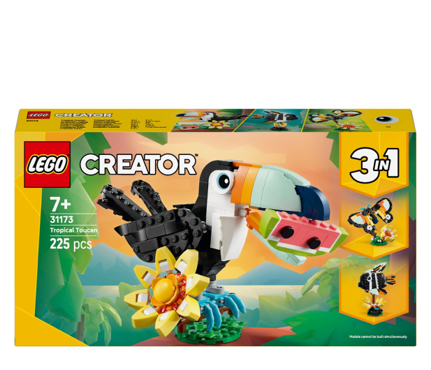 LEGO Creator 31173 Dzikie zwierzęta: tropikalny tukan - 1331702 - zdjęcie